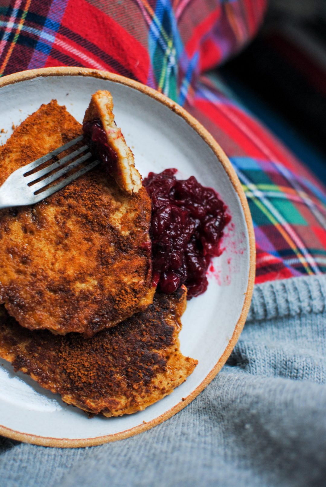 Homemade Christmas | French Toast + Cranberry Jam - Please Consider